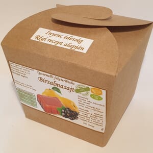 Feketeribizlis birsalmasajt díszdobozban