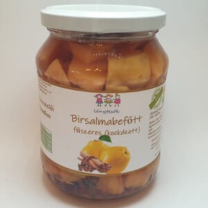 kistermelői kézműves fűszeres birsalmabefőtt