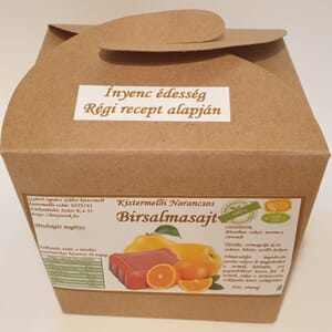 Narancsos birsalmasajt díszdobozban